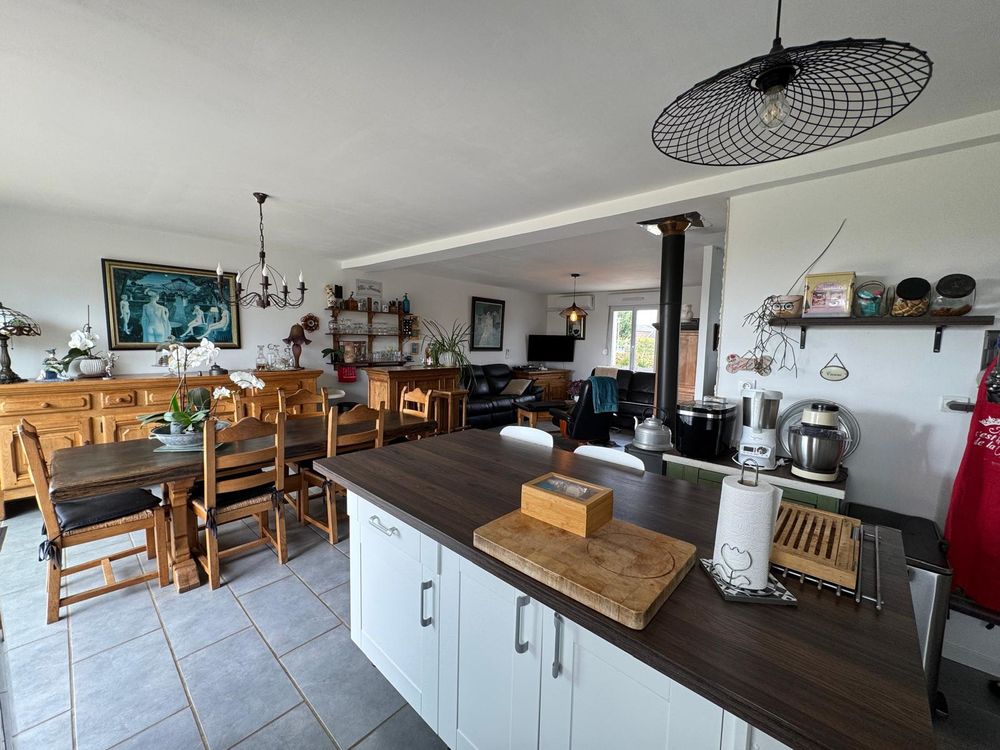 Vente Maison pavillon plain pied dans village calme proche de ham Ollezy