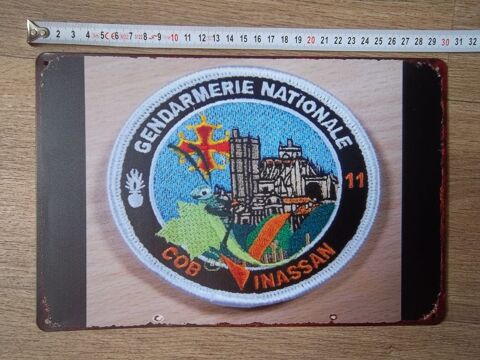 plaque communaut�s de brigades vinassan gendarmerie Aude 10 Valognes (50)