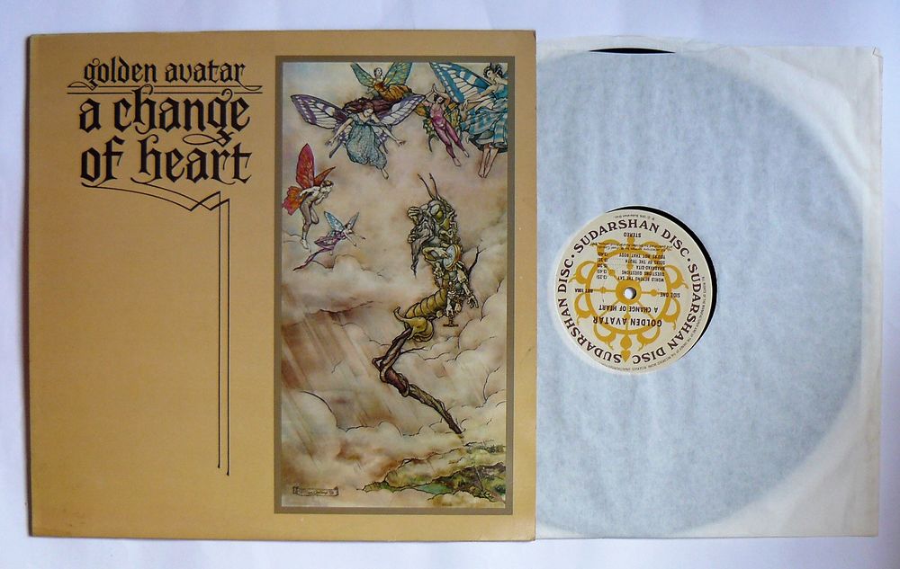 LP GOLDEN AVATAR : A change of heart - Sudarchan Disc - 1975 CD et vinyles