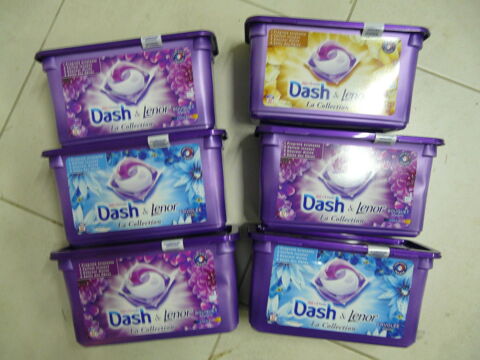 Lot de 6 boites de 32 capsules de lessive DASH & LENOR 40 L'tang-la-Ville (78)