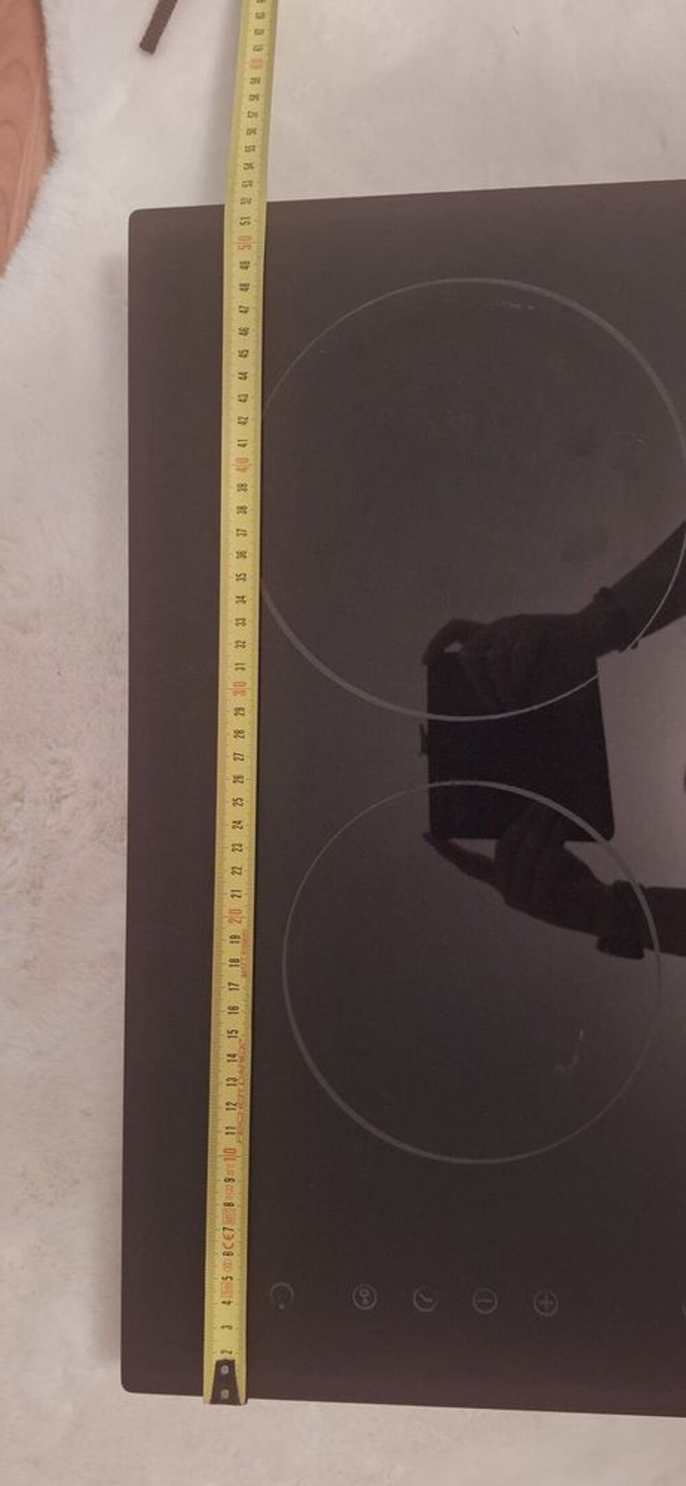 Plaque vitroc&eacute;ramique 2 feux Electrom�nager