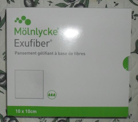-Exufiber Pansement glifiant  base de fibres 20 Montreuil (93)