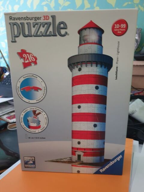 puzzle 3D Ravensburger phare 5 Beauchamp (95)