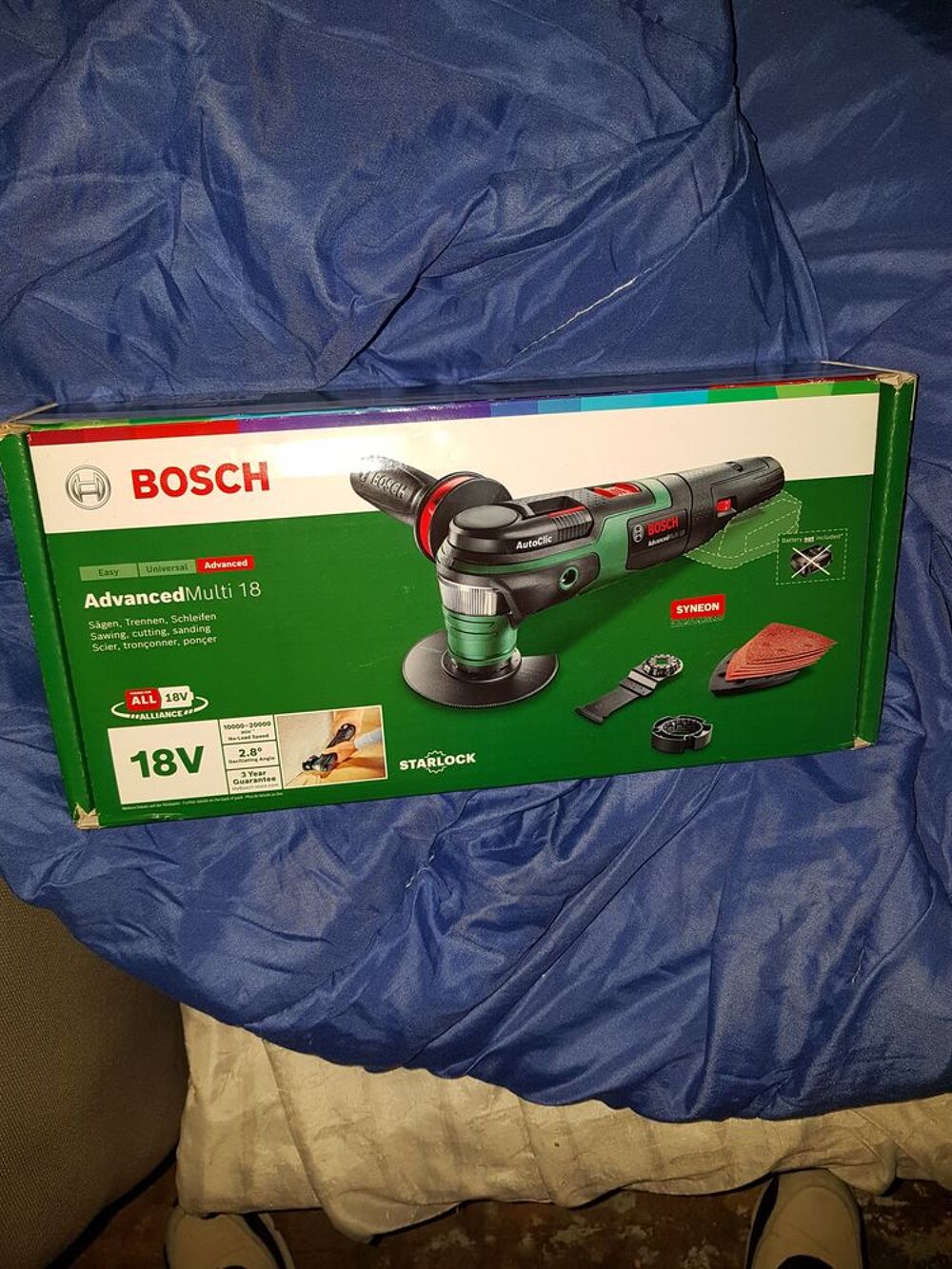 Bosh 3en1 ponceuse Bricolage