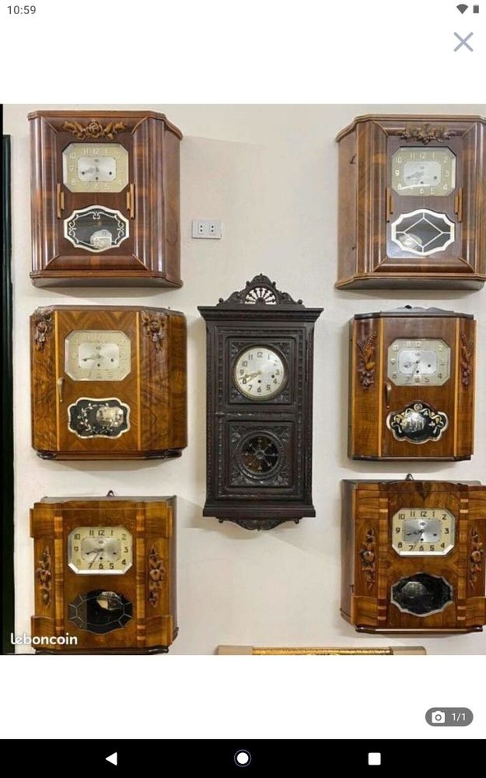 Rachete tr&egrave;s bon prix carillon horloge pendule comtoise 