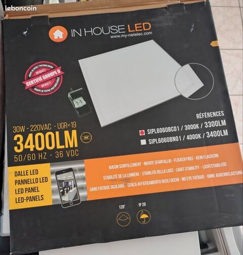Dalle de Plafond LED Thérouanne (62)
