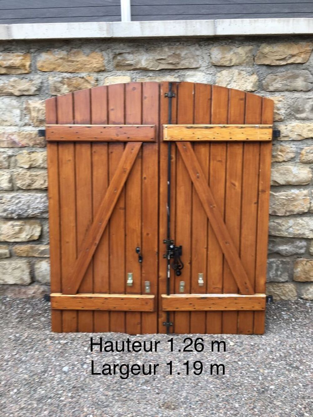 volet en sapin renforc&eacute; Bricolage