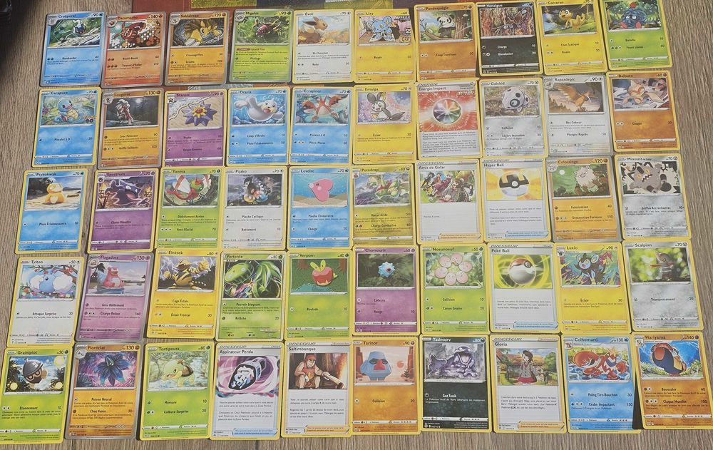lot de 50 cartes pok&eacute;mon Jeux / jouets