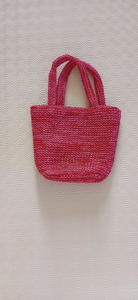Petit sac à  main rose très bon état 1 Callac (22)
