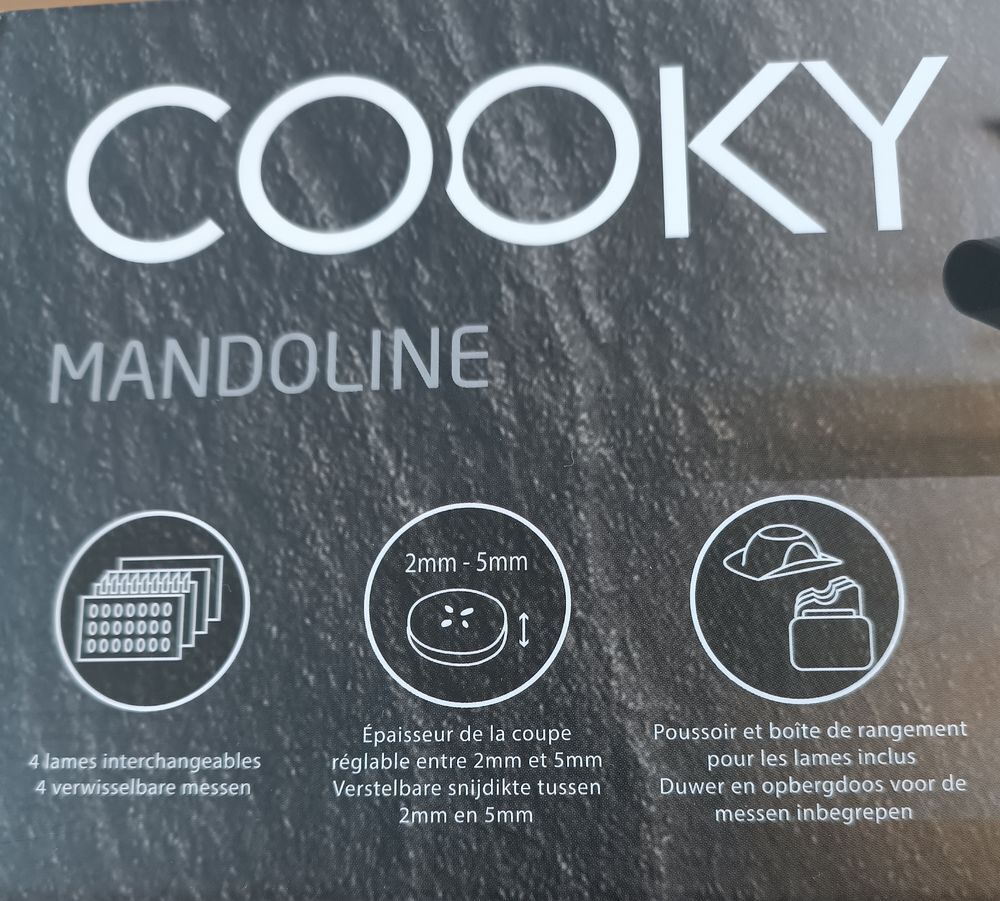 Mandoline Cooky manuelle
Cuisine