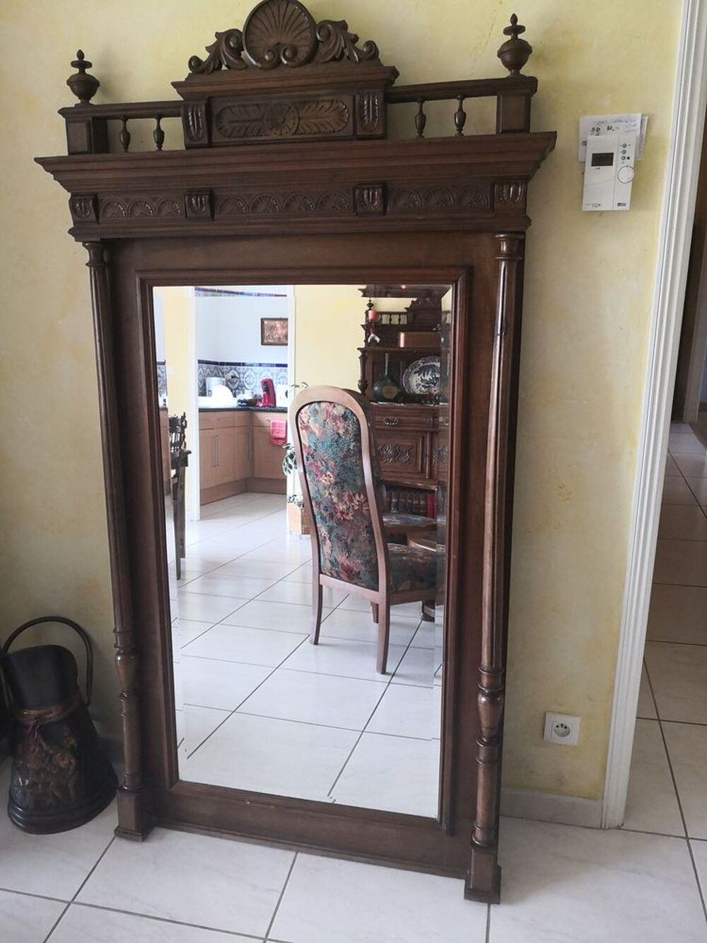 Glace Miroir style Henri II Meubles