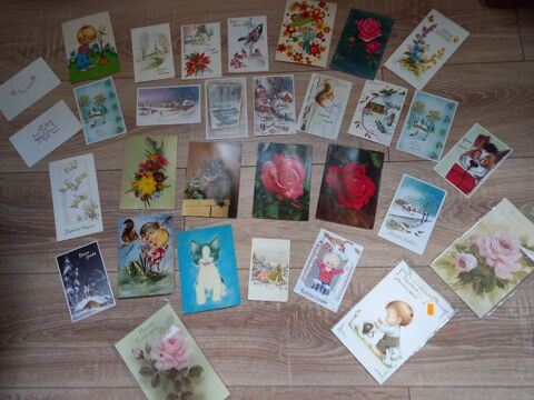 LOT DE 31 CARTES (anniversaire, bonne année, joyeuse pâques 31 Villiers (86)