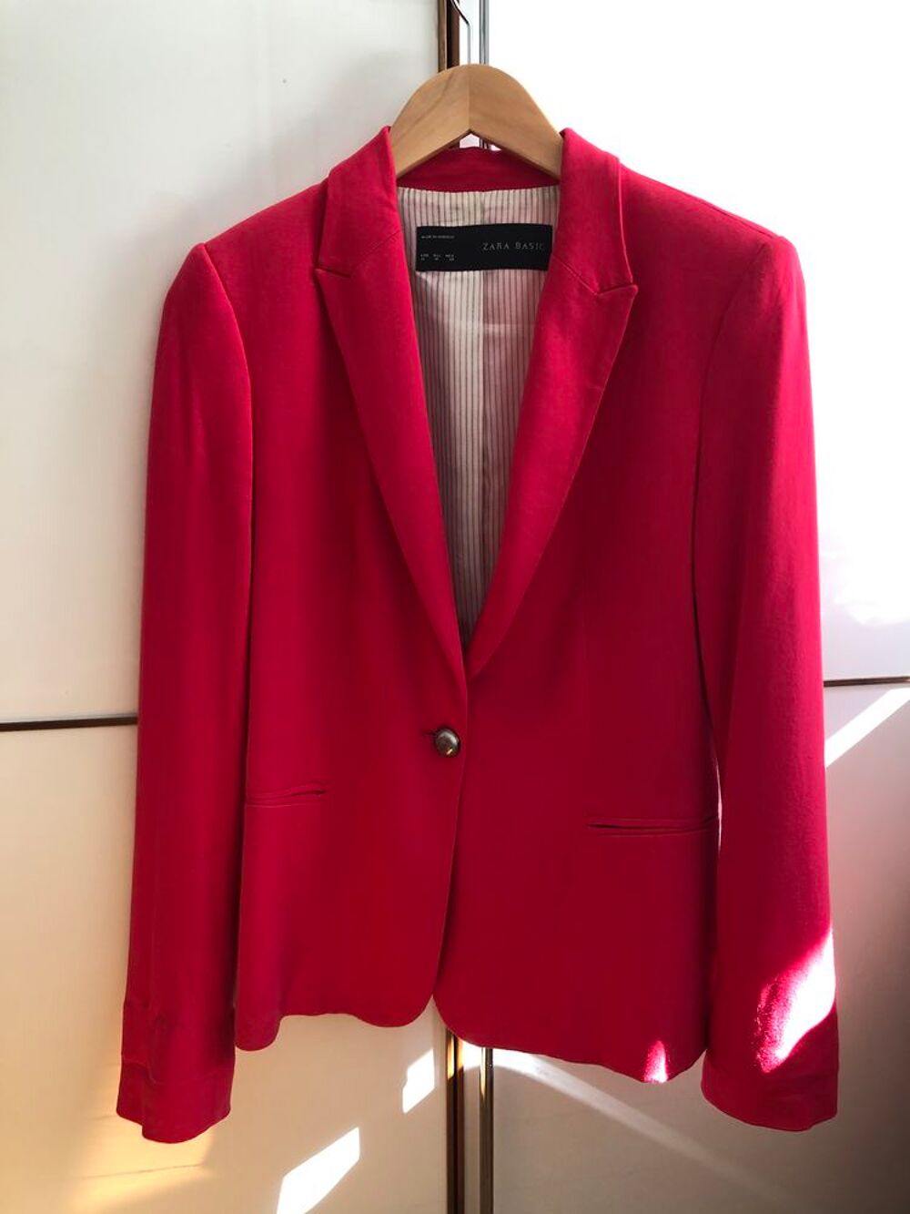veste fuchsia Zara Vêtements