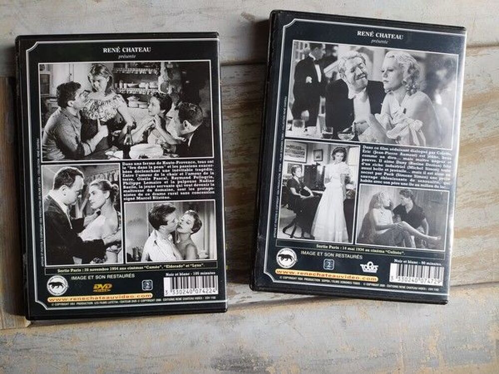 2 DVD Vieux Films / Le Feu dans la Peau / Lac aux Dames DVD et blu-ray