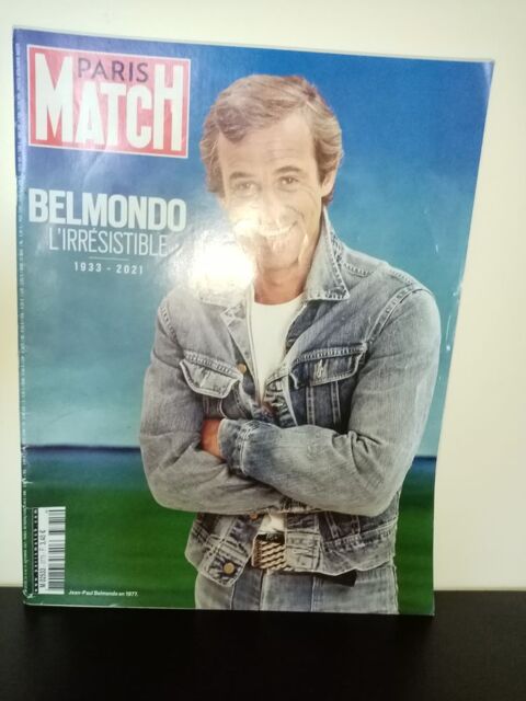 Paris Match N 3775 du 09/09/2021 - Belmondo L'irrsistible 10 Angers (49)