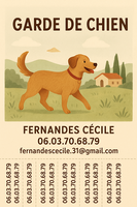   Garde chien 