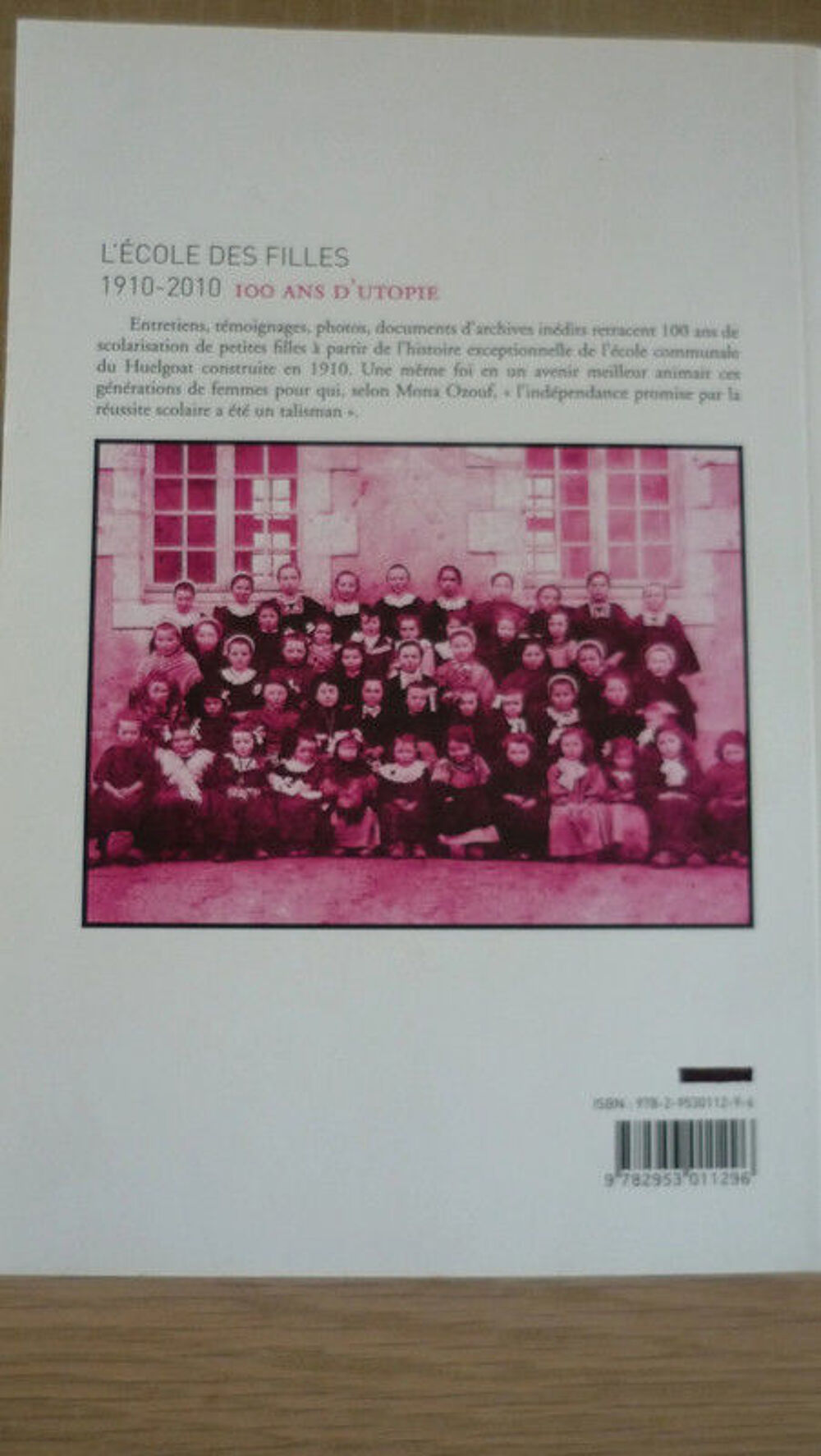 Ecole des filles 1910-2010 Livres et BD