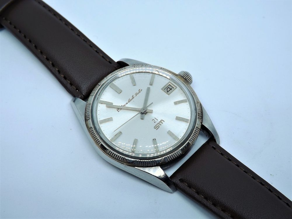 Rare montre Citizen Auto Dater SM 21 rubis 1965 Bijoux et montres