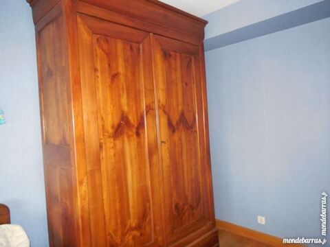 armoire en merisier style louis Philippe 400 Aign (72)