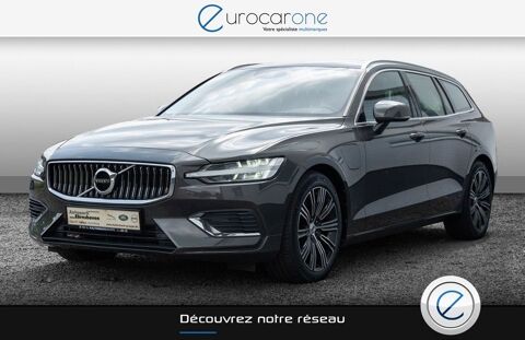 Volvo V60 T6 AWD Recharge 253 ch + 87 ch Geartronic 8 Inscription Luxe 2021 occasion Lyon 69007