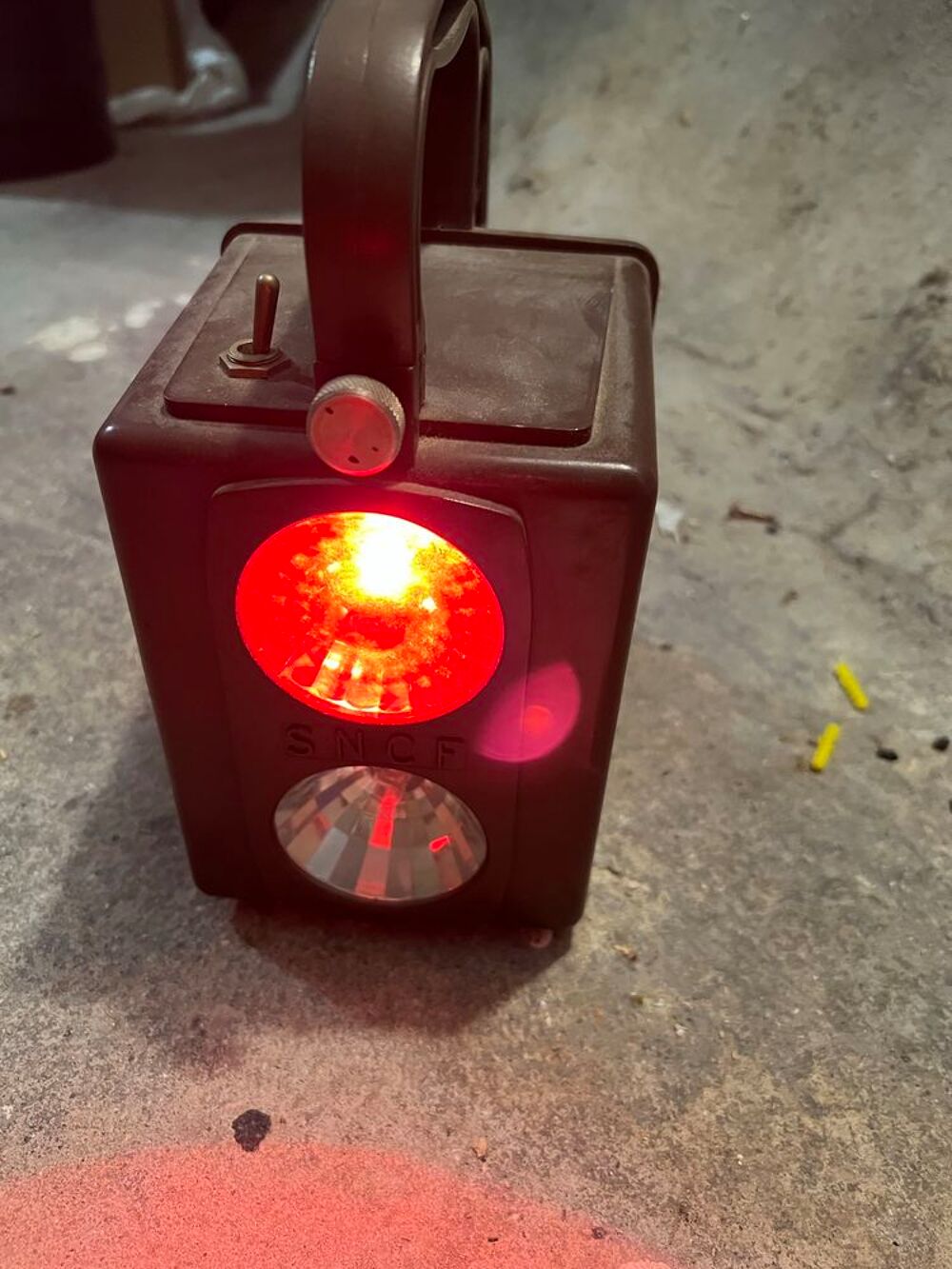 lampe SNCF de Voie type B1 