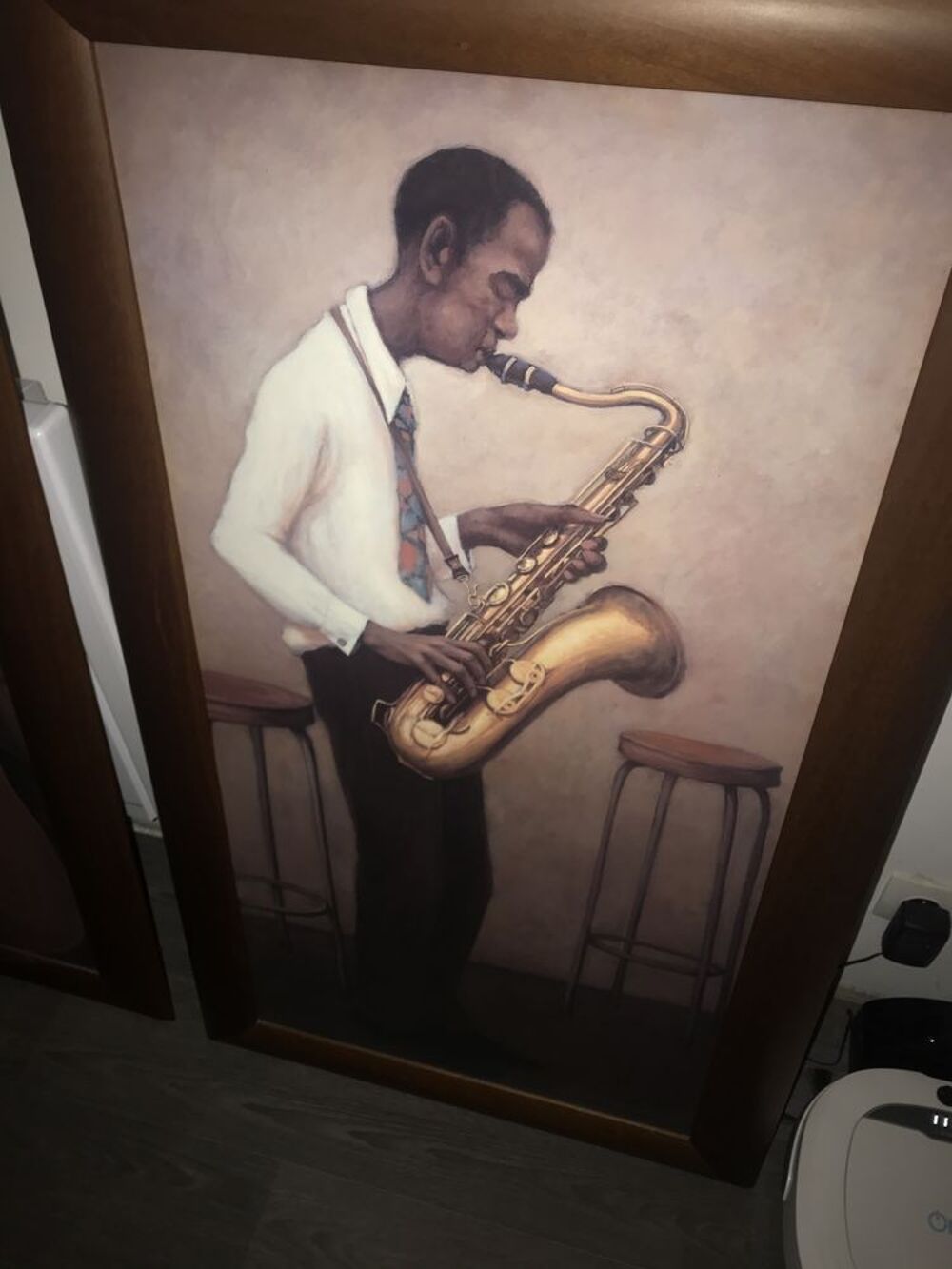 Tableaux Villeneuve JazzMan Décoration