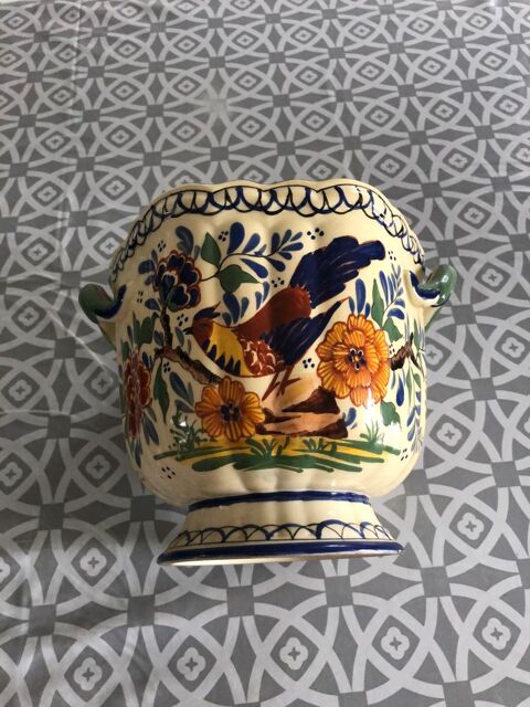 cache pot ancien décoré fait main 20 Lamballe (22)