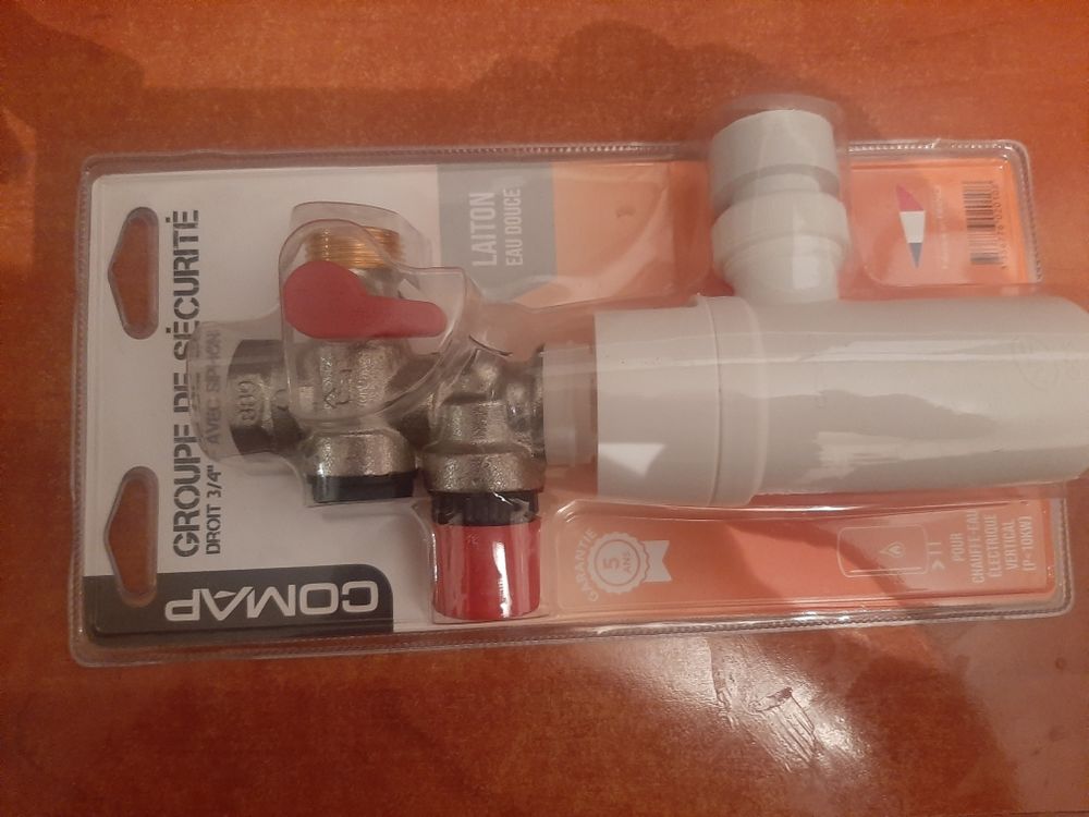   -groupe de securite+sipkon
- thermostat de cumulus 