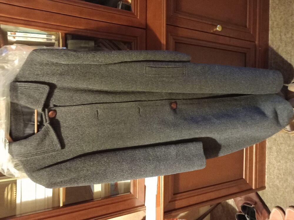 MANTEAU, de couleur bleu Vêtements