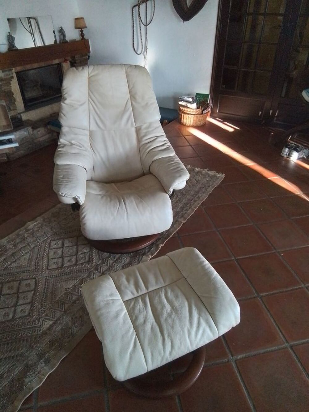 fauteuil Stresless mod&egrave;le Reno Meubles