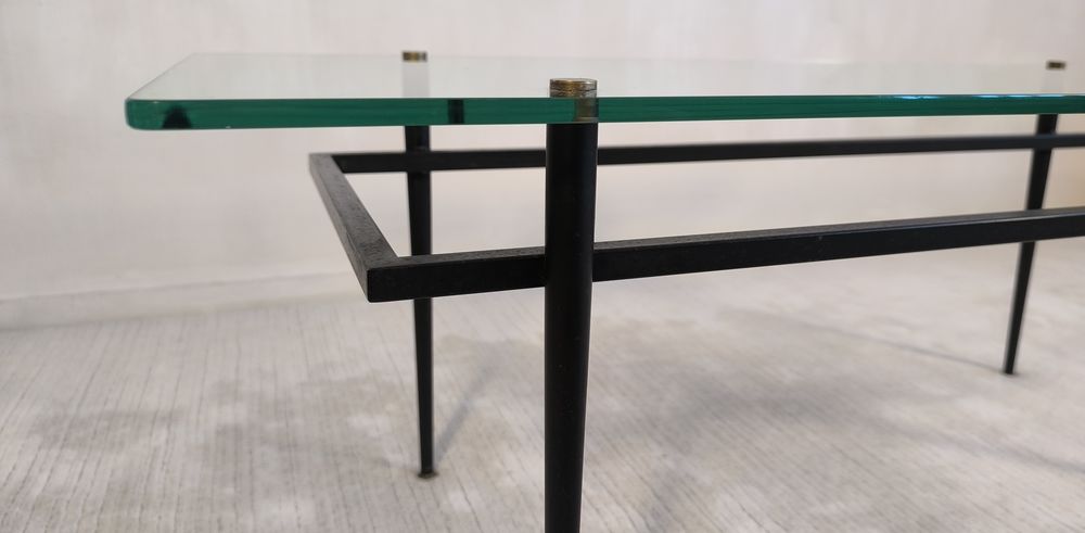 Iconique Table basse Roger Le Bihan pour Airborne 1960-70 Meubles