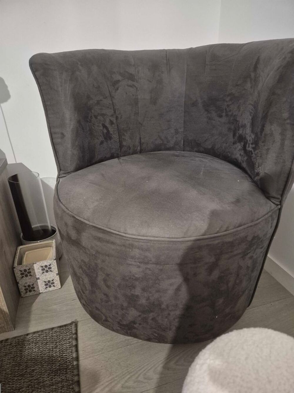 Fauteuil Gris fonce Décoration
