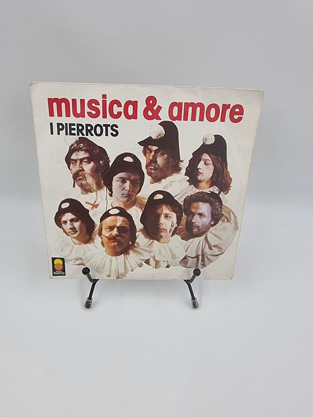 Vinyle 45 tours Musica &amp; Amore : I Pierrots avec fourreau CD et vinyles