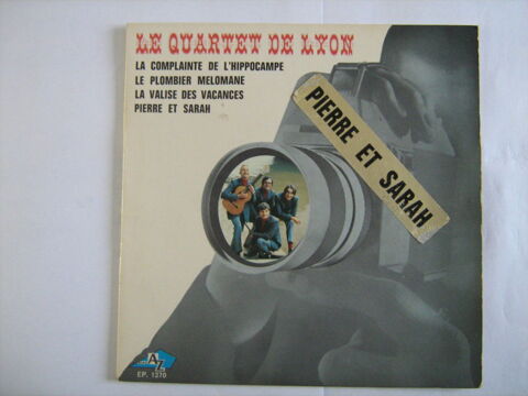 LE QUARTET DE LYON PIERRE ET SARAH sur disque AZ N° EP 1270 4 Brest (29)