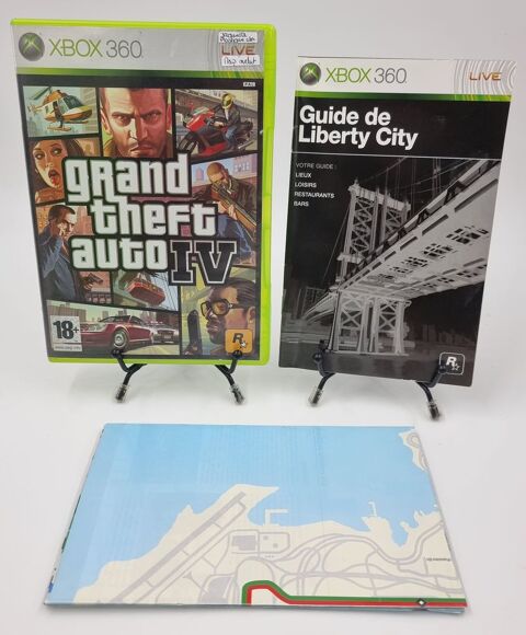 Jeu Xbox 360 Grand Theft Auto IV (4) en boite, complet 6 Vulbens (74)