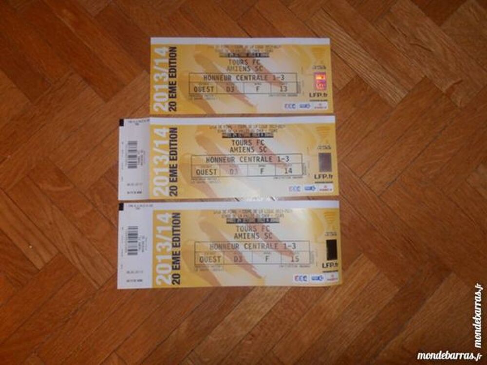 Anciens billets de foot (45) 