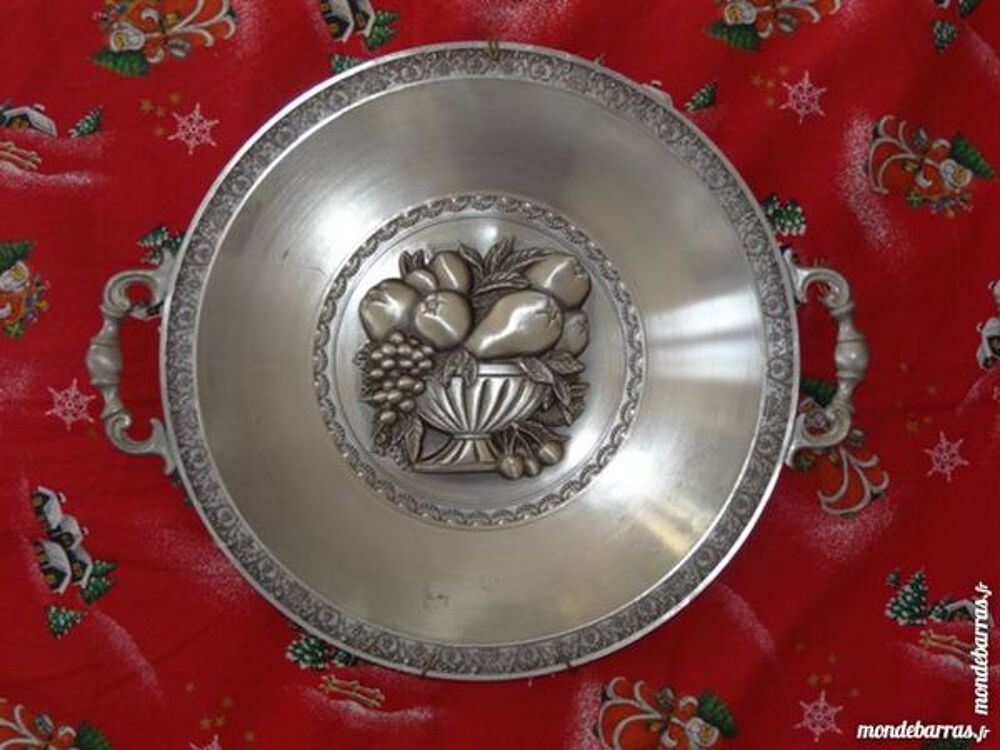 COUPE A FRUITS EN ETAIN VERITABLE Décoration