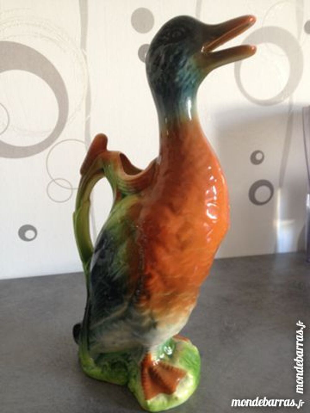 Pichet Canard ST Cl&eacute;ment Décoration