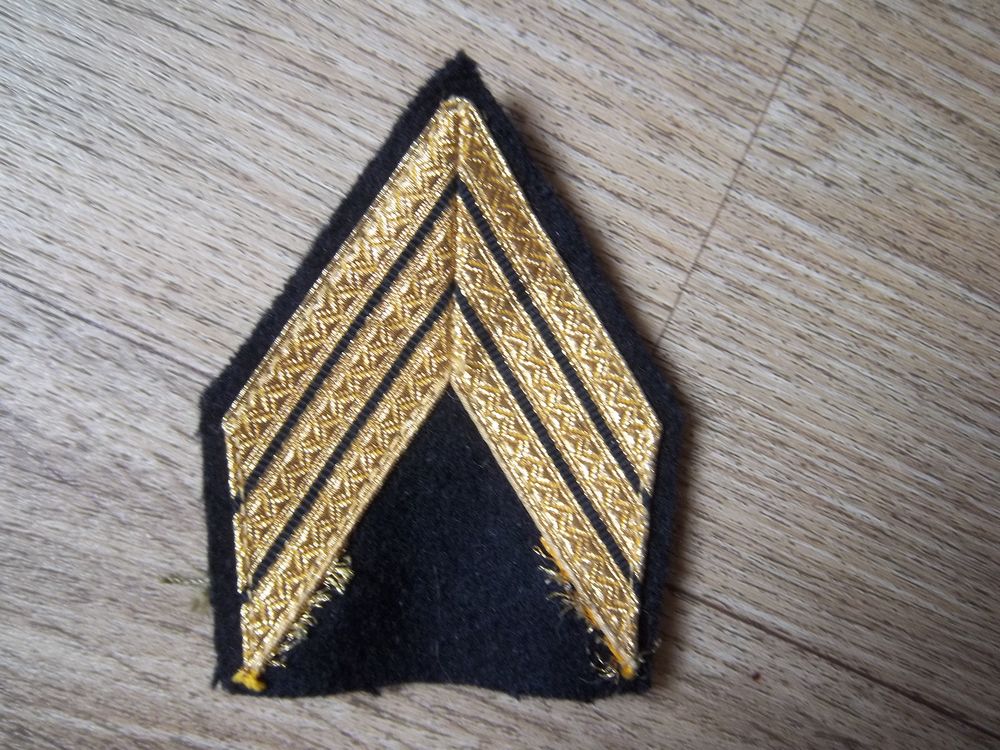 sergent chef grade galon militaire 