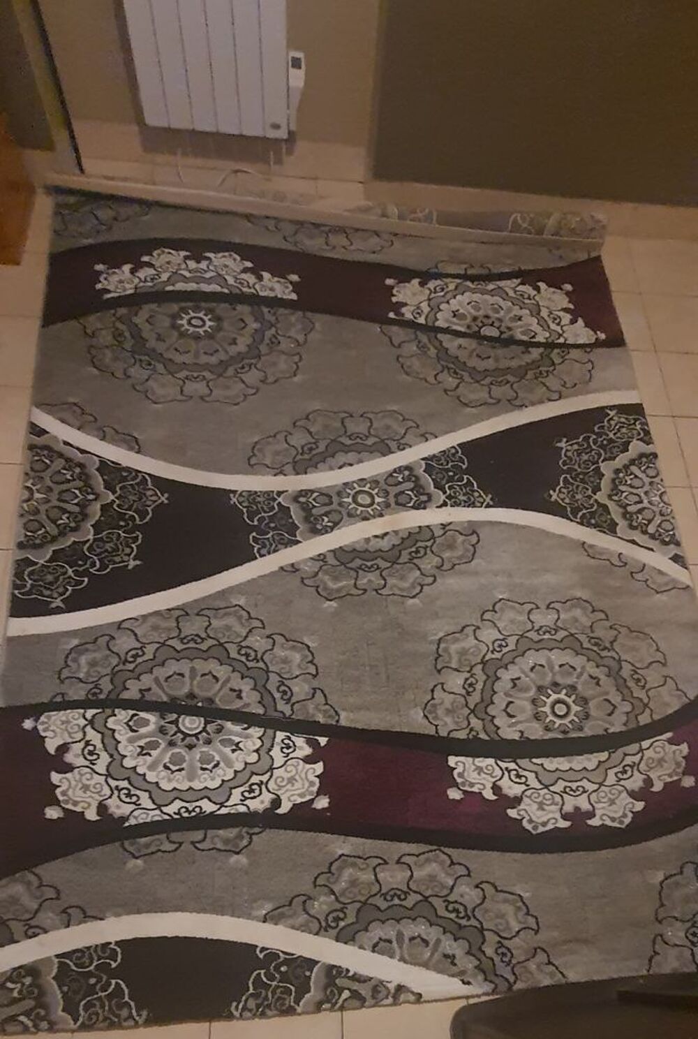 Grand tapis style moderne oriental Décoration