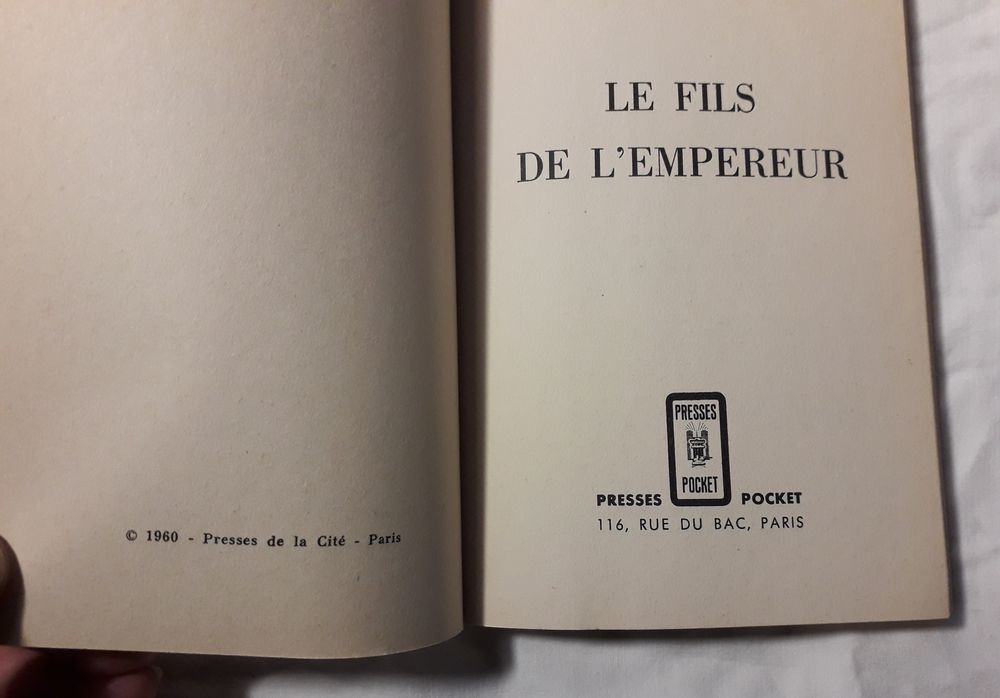 Vintage livre offert par TOTAL Livres et BD