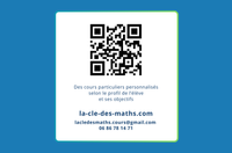   Cours particuliers de maths pour collégiens et lycéens 