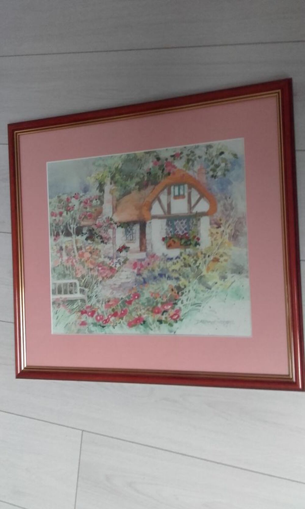 Tableau au point de croix Décoration