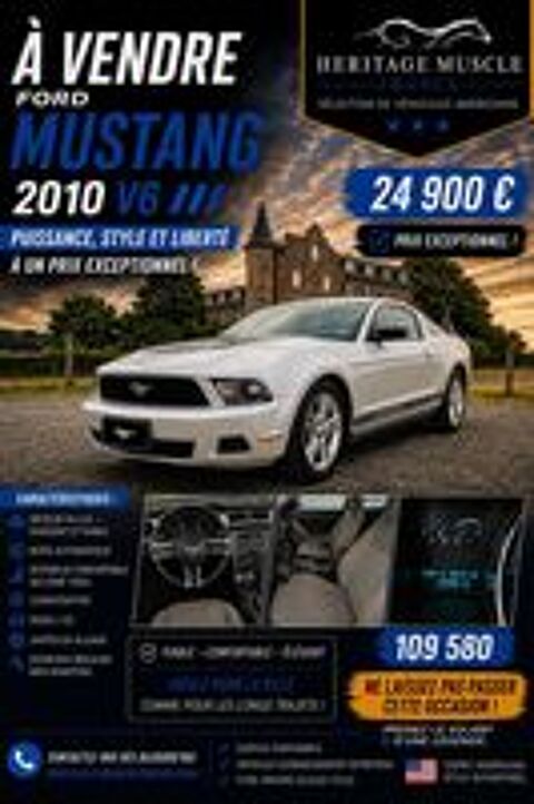 Mustang Fastback 2.3 EcoBoost 317 A 2010 occasion 50300 Avranches