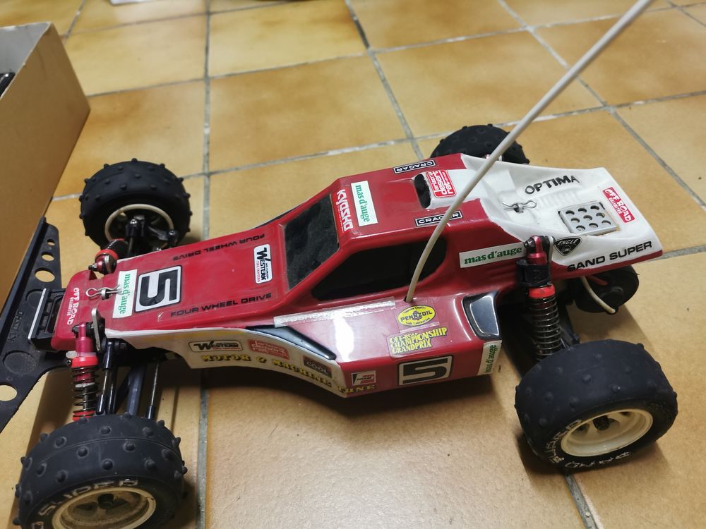 Voiture electrique radiocommand&eacute;e Kosho Optima ann&eacute;es 80 Jeux / jouets