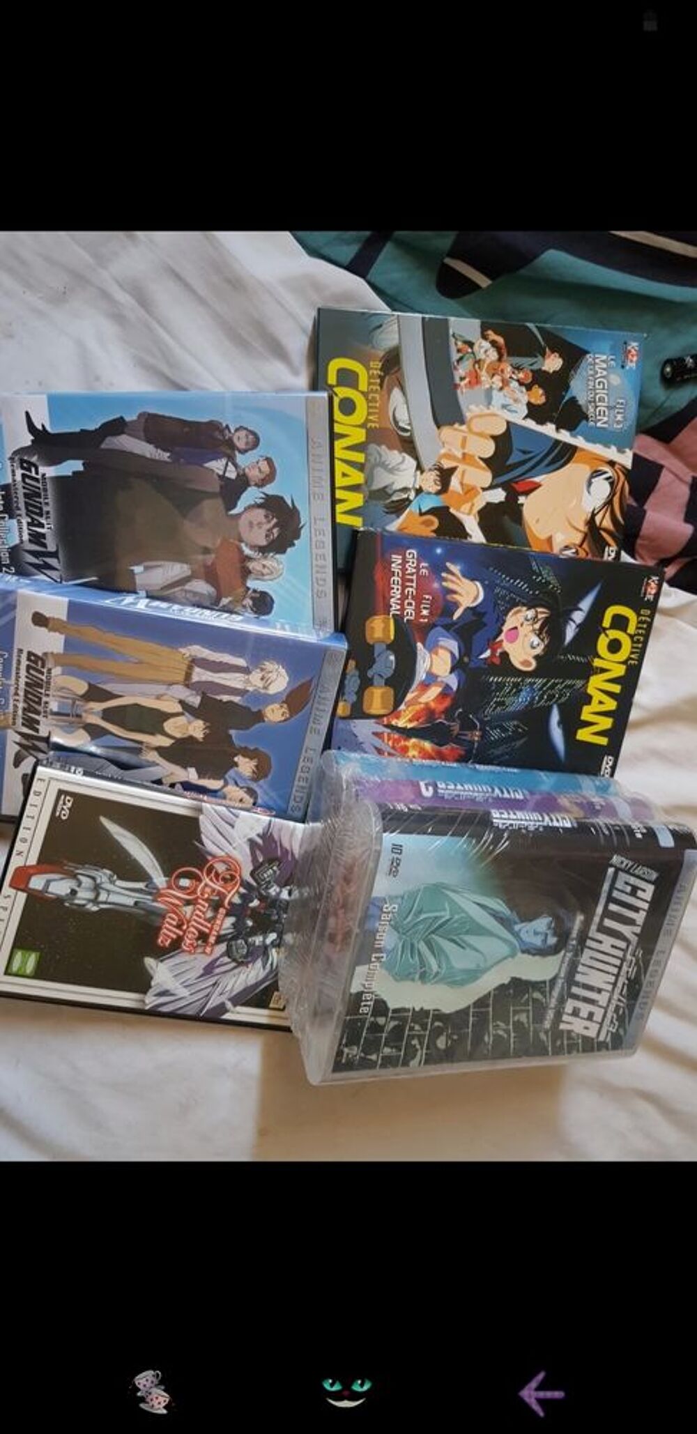 Lot mangas neufs &agrave; saisir +coffrets mangas DVD et blu-ray