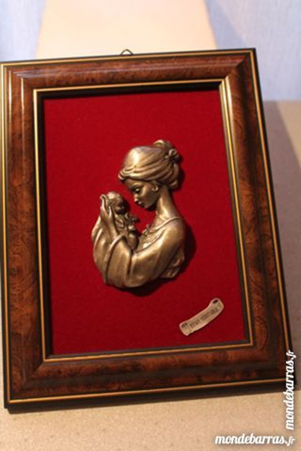 CADRE PHOTO "LA MERE ET L'ENFANT" NEUF Décoration