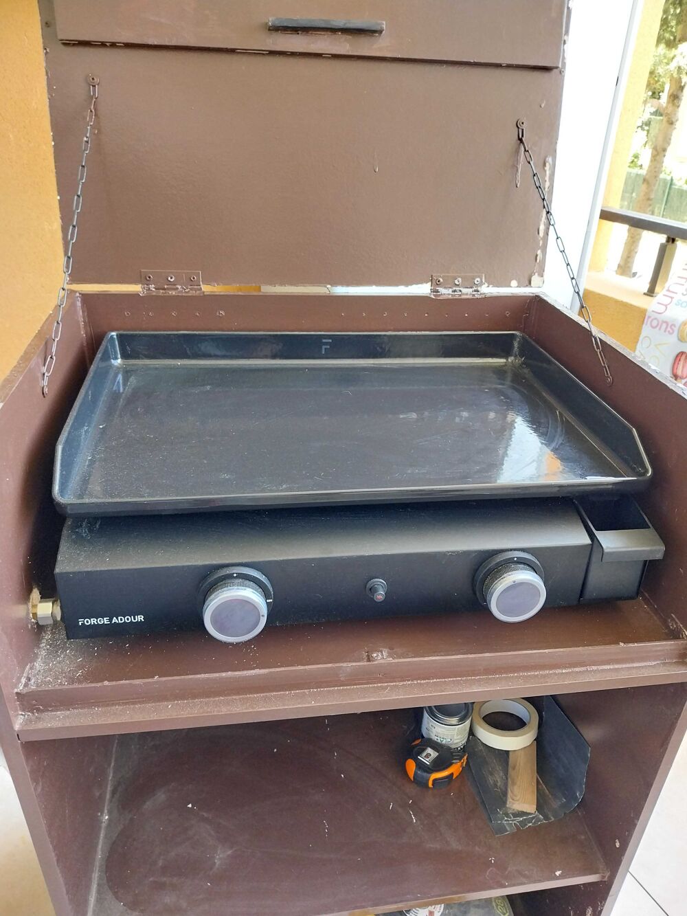 plancha &agrave; gaz Electroménager