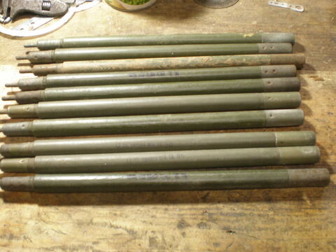 militaria us ww2 lot de 8 piquets de tentes 1945 45 Lens (62)