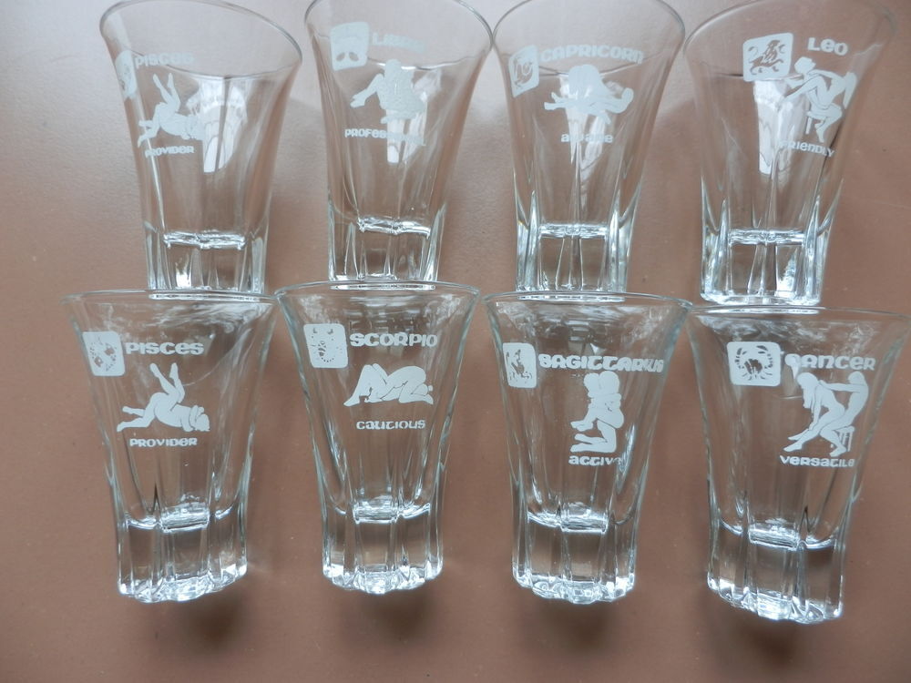 VERRES ORIGINAUX Décoration